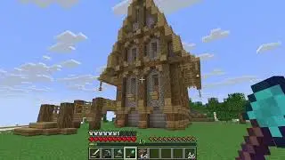 Minecraft na Luzie! Odc. 2 Dom w stylu Średniowiecznym