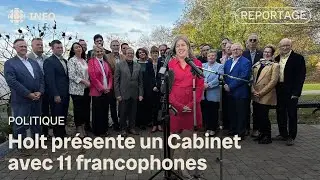 Susan Holt a d&eacute;voil&eacute; son &eacute;quipe minist&eacute;rielle, dont 11 francophones