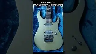 Ibanez K7 Series Korn Signature 7-string. Get this gear: www.geniguitars.com