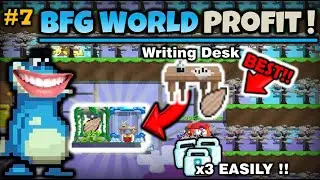 BEST OP FARMABLE !! INSANE BFG PROFIT !! ROAD TO RAYMAN #7 | GROWTOPIA PROFIT 2021