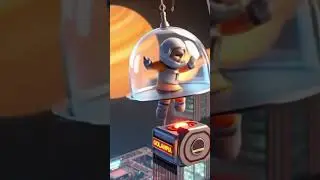 Baby Builds a SPACE MALL! 🏗️👷&zwj;♂️ | Futuristic Construction #Shorts #LuxurySpace #babyboss