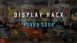 Funko Soda Display Hack! Soda Steps