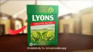 Bring the Talk Home with Lyons tea