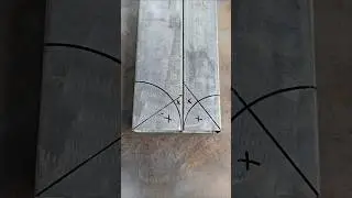 Not many welders know this profile pipe connection trick.