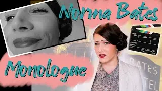 Bates Motel | Norma Bates Monologue - You're a Dick | Vera Farmiga Monologue | Acting + BLOOPERS
