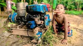 New Diesel Engine State Video 11hp Big Sallow machines Startup Challenge Bangladesh 