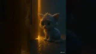 The Orphan Cat 🐾🌧️💛