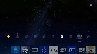 Playstation 4 Dynamic Theme - 「Night sky」