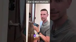 No more forgetting keys! This smart lock is a GAME CHANGER! 😌