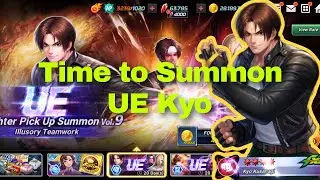 UE Kyo Kusanagi Summon+Test | Kof Allstar