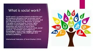 A CAREER IN SOCIAL WORK