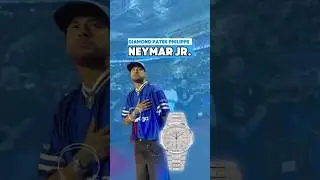 Neymar Jr. FLEX Patek Philippe Nautilus - $747K Diamond-Set Kings League Moment ⚽️💎⌚