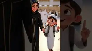 Umrah Ka Tarika Style Kids Story | Adyan & Hamdan&rsquo;s Umrah Journey 🕋✨