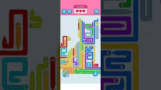 Wiggle Escape : Snake Puzzle Level 16 to 20 Walkthrough Solution