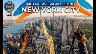 Metaverse  Paragliding - NYC  #vr, #vrgaming, #gamingpodcast, #pov, #fpv, #gaming, #livestream