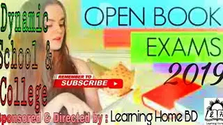 Open Book Exam-2019 | Directed Learning Home BD | Dynamic School