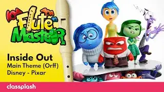 Orff Recorder Cover: Pixar's Inside Out 2 &ndash; Play Along & Learn!