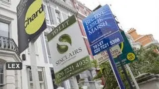 London prime property prices at risk