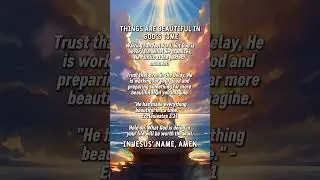 He&rsquo;s Never Late &ndash; God&rsquo;s Perfect Plan Is Worth the Wait #faith #prayerandpurpose #shorts