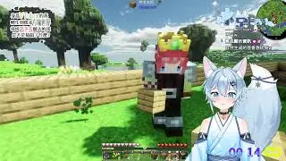【像素轉生】10/01 伺服器開服囉 身為Vtuber的我，轉生到像素的方塊世界尋找活下去辦法的我是不是搞錯了什麼 Part.1