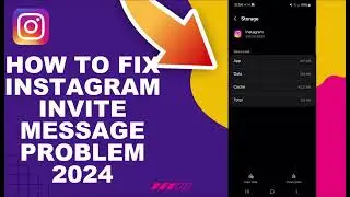 How To Fix Instagram Invite Message Problem 2024