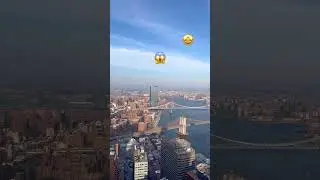 New York's best view from a rooftop bar 🍸