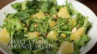 Easy and Refreshing Sweet Citrus Orange Salad