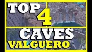 VALGUERO: Top 4 Alpha Caves on Ark Survival Ascended - Oil Cave Crystal Cave Spider Cave - Ice Cave