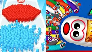 Count master 💥VS sanke Clash 🔥Gameplay new year🎉 update iOS Android😱 walkthrough Max Level 118🤯