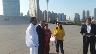 Telangana CM KCR China Tour - Hybiz.tv