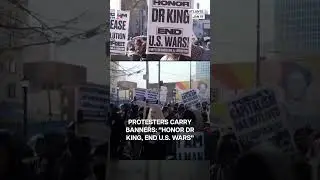 Atlanta: Hundreds Unite On Martin Luther King Day Opposing Trump's Policies | Subscribe To Firstpost