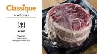 Classique Oven Functions - Defrost