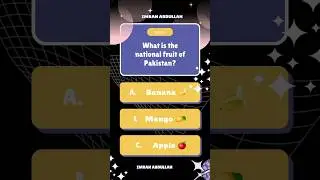 What is the national fruit of Pakistan || #nationalfruit