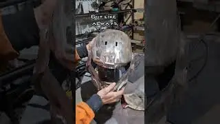 Day 134 of Making Steel Noble 6 Armour #halo #reach #haloreach  #noble6   #steel  #maker #armor #wip