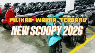 PILIHAN WARNA TERBARU HONDA SCOOPY 2026🥰🥰 #newscoopy #scoopy2026 