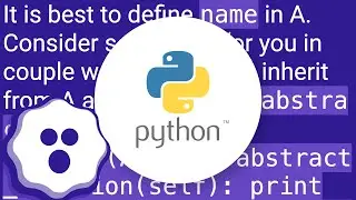 Pylint error with abstract member variable