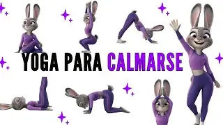 Yoga con Judy de Zootopia | Movimientos suaves y magia helada | Yoga para niños divertido