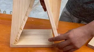 Make Use Of Discarded Wood // The Table Becomes More Beautiful When It Is Made From Scrap Wood