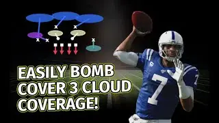 Attack Cover 3 Cloud Coverage for EASY One Play TDs in Madden 20!
