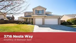3716 Neola Way Lancaster, CA 93536 | Remoun Said | Search Homes for Sale