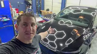 Tinting a 2026 Tesla Model Y Juniper Rear Window