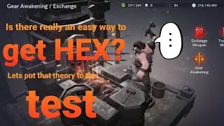 Black desert mobile Is there really an easy way to get hex?