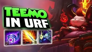 Teemo But I Have No Cooldowns and Infinite Mana (URF)