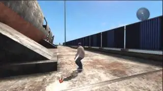 crazy pedestrian chasing me after I punched him in skate 3