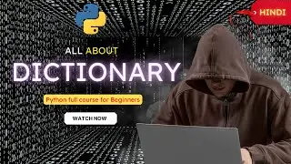 Dictionary in python | Python full course | Beginners