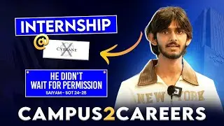 He Built a Startup Before College | Campus 2 Careers | PW IOI