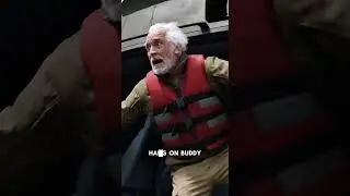 The Jump No One Expected #funny #viral #animals #cliffjump #travel #extremestunt #funniestvideo