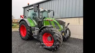 2021 Fendt 718 Vario Profi Plus Tractor, 7581 Hours, &pound;81995+VAT.