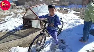 چلمه کندو در یک روز زمستانی