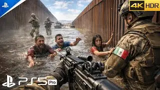 (PS5) High-Risk Refuge Migrants in Mexico | INSANE Ultra Graphics Gameplay [4K 60FPS HDR] Cod